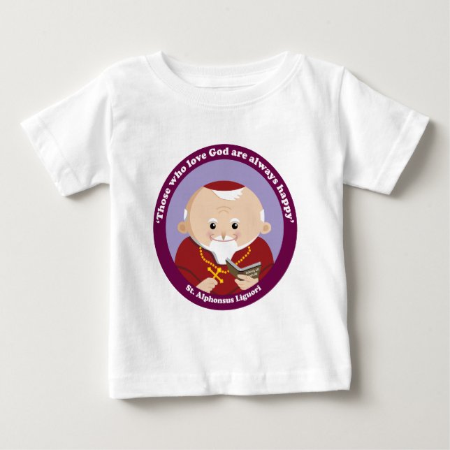 T-shirt Pour Bébé St Alphonse Liguori (Devant)