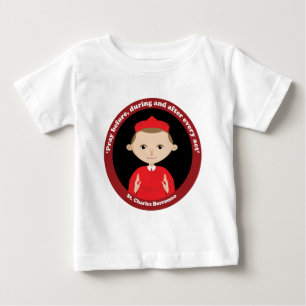 T-shirt Pour Bébé St Charles Borromeo