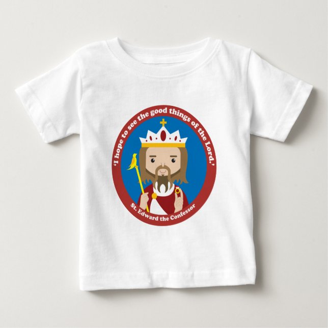 T-shirt Pour Bébé St. Edward le Confesseur (Devant)
