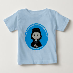 T-shirt Pour Bébé St. Elizabeth Ann Seton