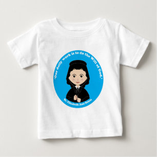 T-shirt Pour Bébé St. Elizabeth Ann Seton