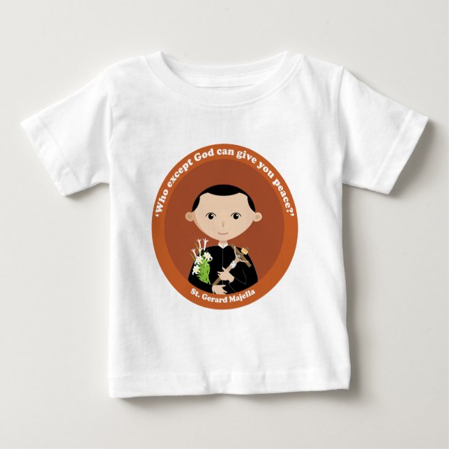 T-shirt Pour Bébé St Gerard Majella (Devant)