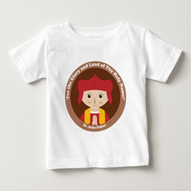 T-shirt Pour Bébé St. John Fisher (Devant)