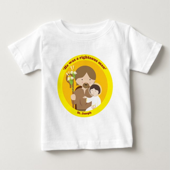 T-shirt Pour Bébé St Joseph (Devant)