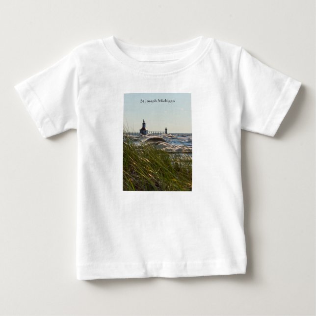 T-shirt Pour Bébé St Joseph Behind Sea Oats (Devant)