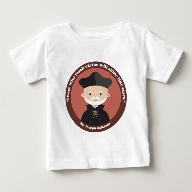 T-shirt Pour Bébé St. Joseph Calasanz (Devant)