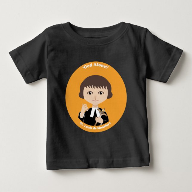 T-shirt Pour Bébé St. Louis de Montfort (Devant)