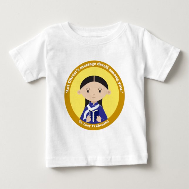 T-shirt Pour Bébé St. Lucy Yi ZhenMei (Devant)