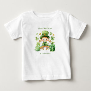T-shirt Pour Bébé St patrick Lucky One Guest of Honor