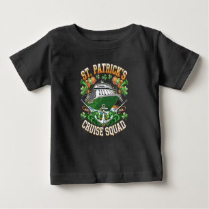 T-shirt Pour Bébé St Patrick's Day Cruise Squad 2025 Family Correspo