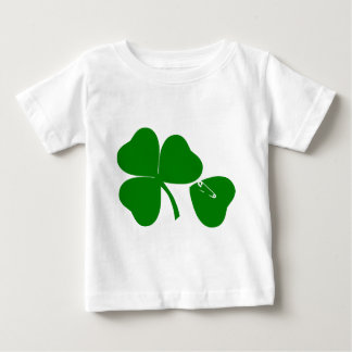 T-shirt Pour Bébé St Patrick's Day Obtenez Lucky pin de sécurité Enf