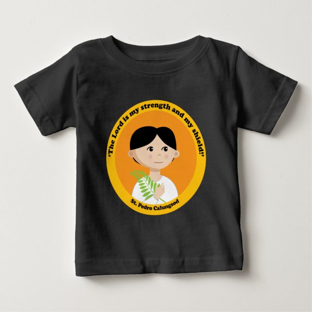 T-shirt Pour Bébé St. Pedro Calungsod (Devant)