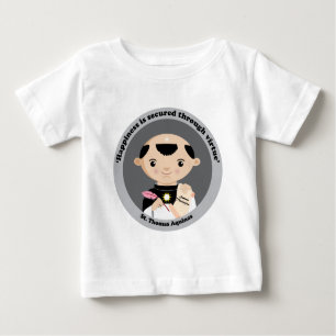 T-shirt Pour Bébé St Thomas Aquinas
