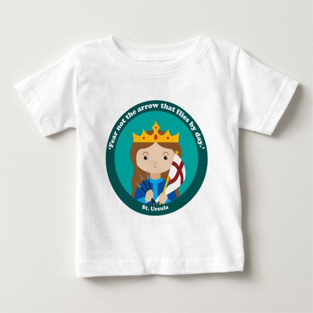 T-shirt Pour Bébé St. Ursula (Devant)