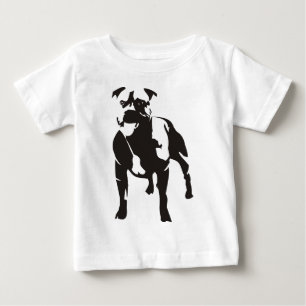 T-shirt Pour Bébé Staffy