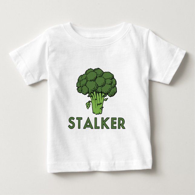 T-shirt Pour Bébé STALKER Funny Broccoli Fun Humour Pun (Devant)