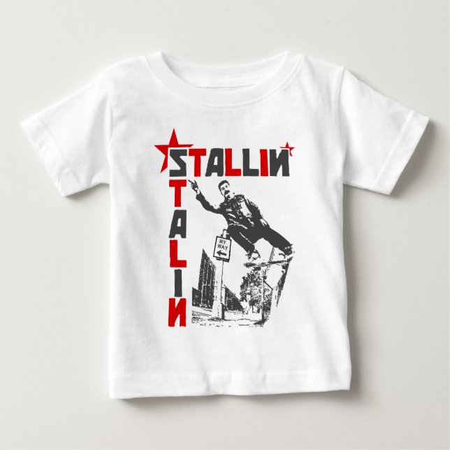 T-shirt Pour Bébé Stallin Stalin (Devant)