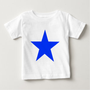 T-shirt Pour Bébé Star Blue Le MUSÉE Zazzle Cadeaux