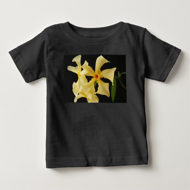 T-shirt Pour Bébé Star Jasmine Flower iccnm (Devant)