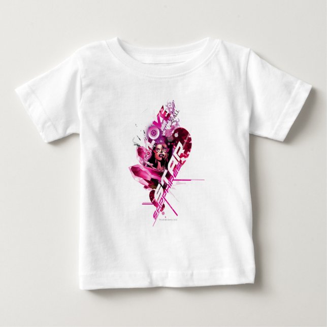 T-shirt Pour Bébé Star Sapphire Graphisme 8 (Devant)