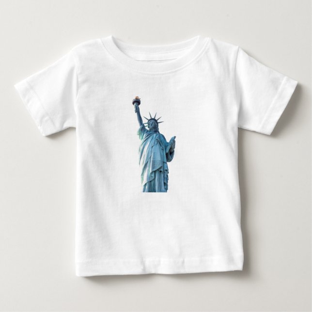 T-shirt Pour Bébé Statue de la liberté  (Devant)