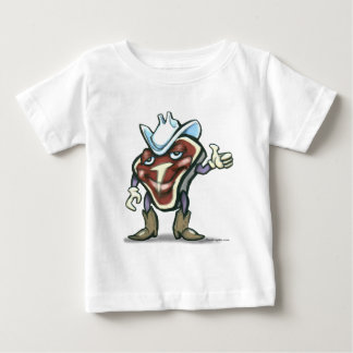 T-shirt Pour Bébé Steak