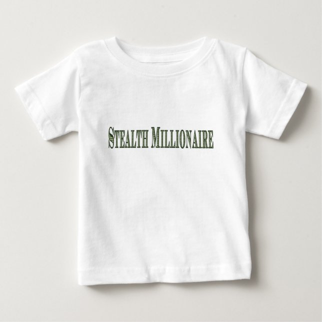T-shirt Pour Bébé Stealth Millionaire (Devant)