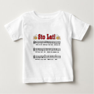 T-shirt Pour Bébé Sto Lat ! Chanson Avec Beer Mugs