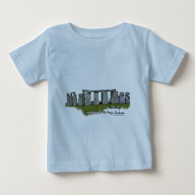 T-shirt Pour Bébé Stonehenge (Devant)