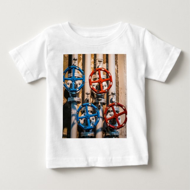 T-shirt Pour Bébé Stopcock au Schiffbau, Zurich (Devant)