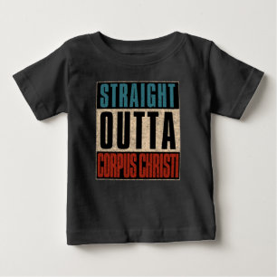 T-shirt Pour Bébé Strit Outta Corpus Christi Texas TX