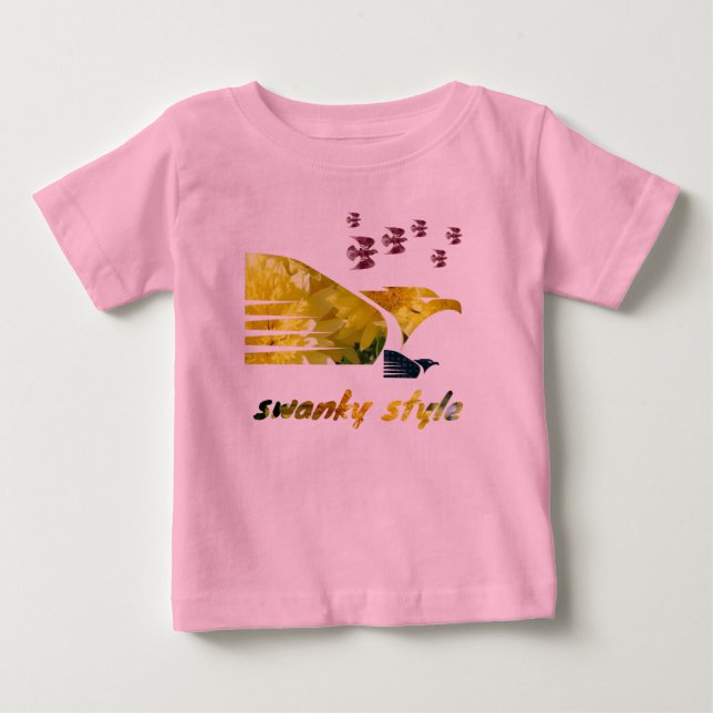 T-shirt Pour Bébé style chic (Devant)