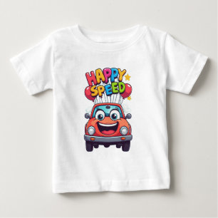 T-shirt Pour Bébé 🚘 Style de voiture ludique pour les petits explor