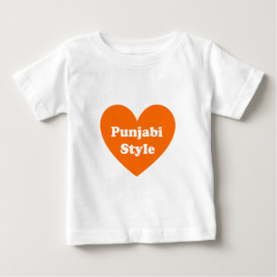 T-shirt Pour Bébé Style Punjabi