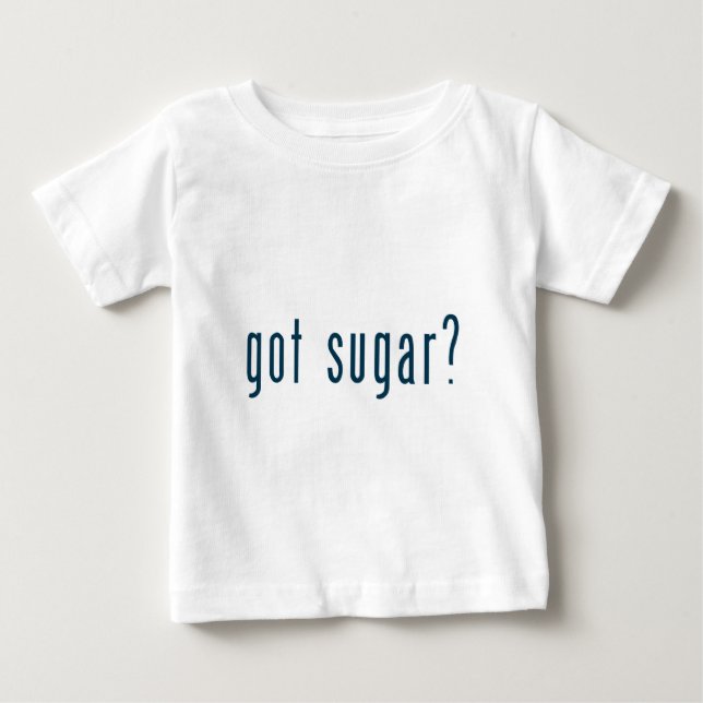 T-shirt Pour Bébé sucre obtenu (Devant)