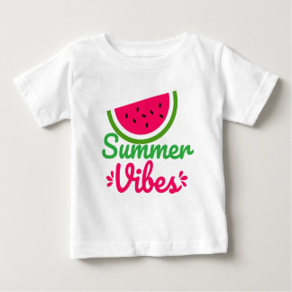 T-shirt Pour Bébé Summer Vibes