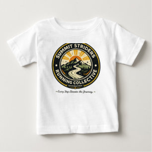 T-shirt Pour Bébé Summit Striders Vintage Trail Running Badge T-shir