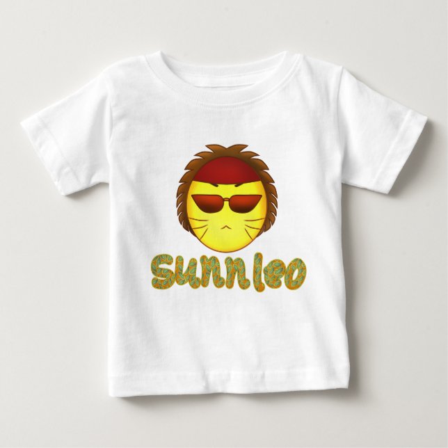 T-shirt Pour Bébé Sunnleo (Devant)