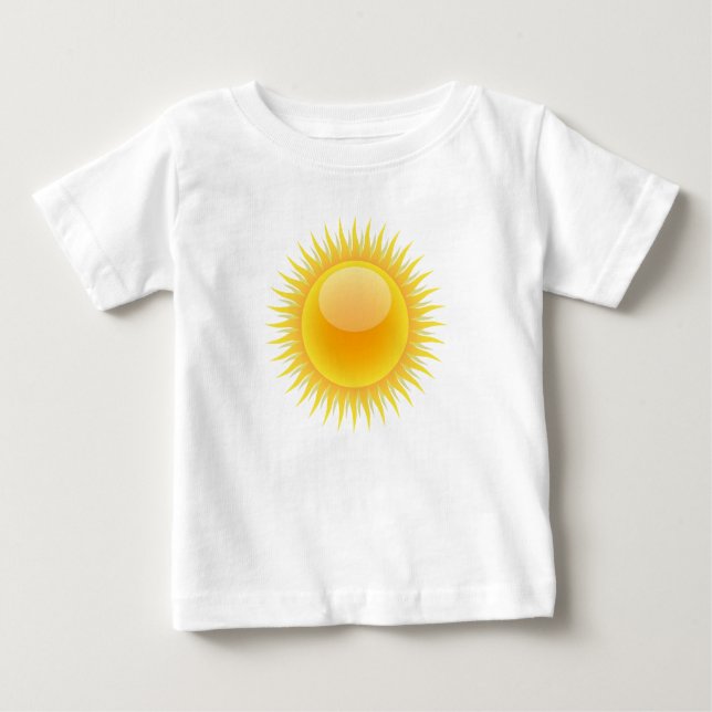 T-shirt Pour Bébé Sunny Baby (Devant)