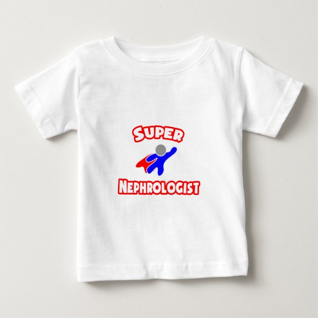 T-shirt Pour Bébé Super néphrologiste (Devant)
