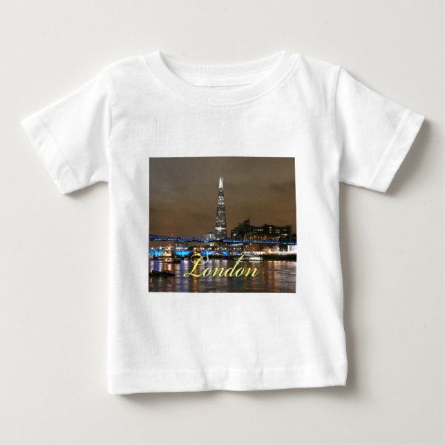 T-shirt Pour Bébé Super Shard Londres (Devant)