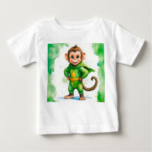 T-shirt Pour Bébé Super singe