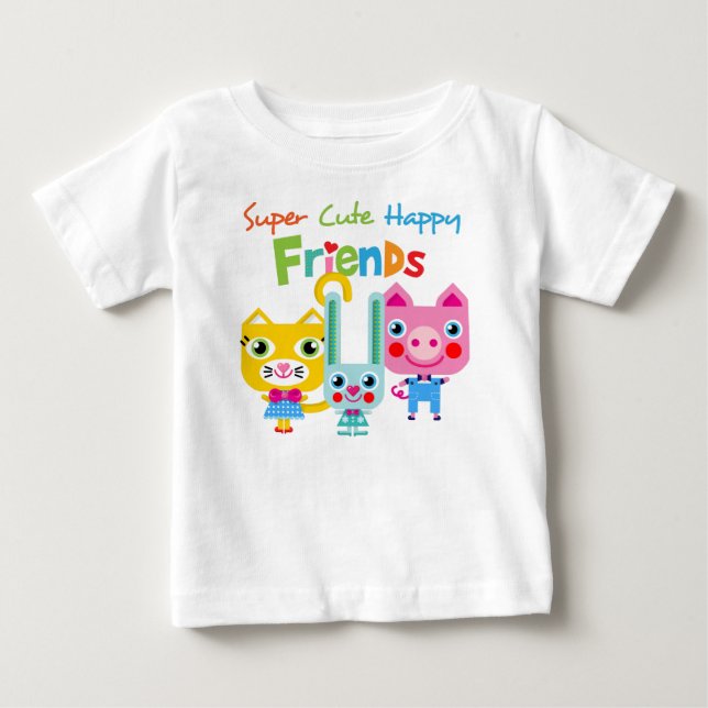T-shirt Pour Bébé superamis.png (Devant)