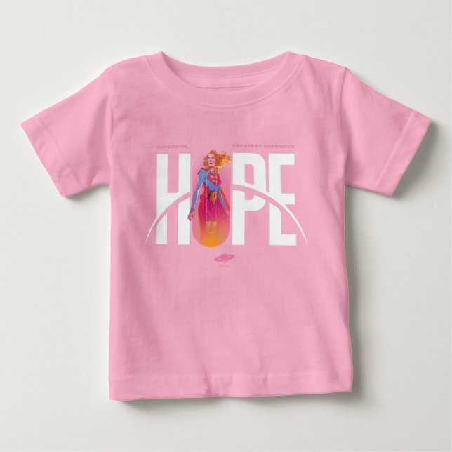 T-shirt Pour Bébé Superfille Espoir (Devant)