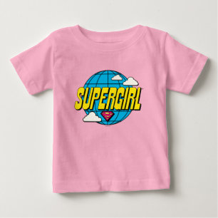 T-shirt Pour Bébé Supergirl Graphique Pop Mondial