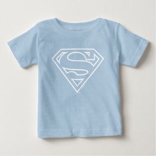 T-shirt Pour Bébé Supergirl Outline S-Shield