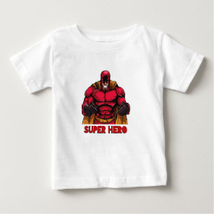 T-shirt Pour Bébé Superhéros en formation