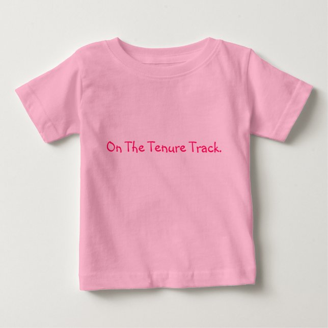 T-shirt Pour Bébé Sur la voie de la titularisation (Devant)