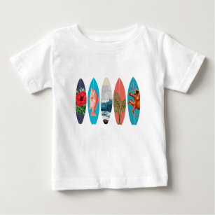 T-shirt Pour Bébé Surf coloré