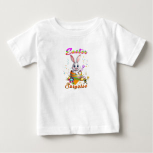 T-shirt Pour Bébé Surprise de Pâques